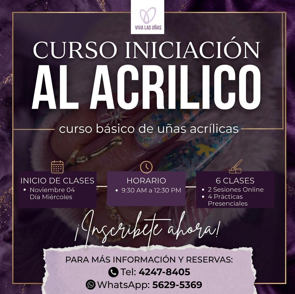 Iniciación al acrilico