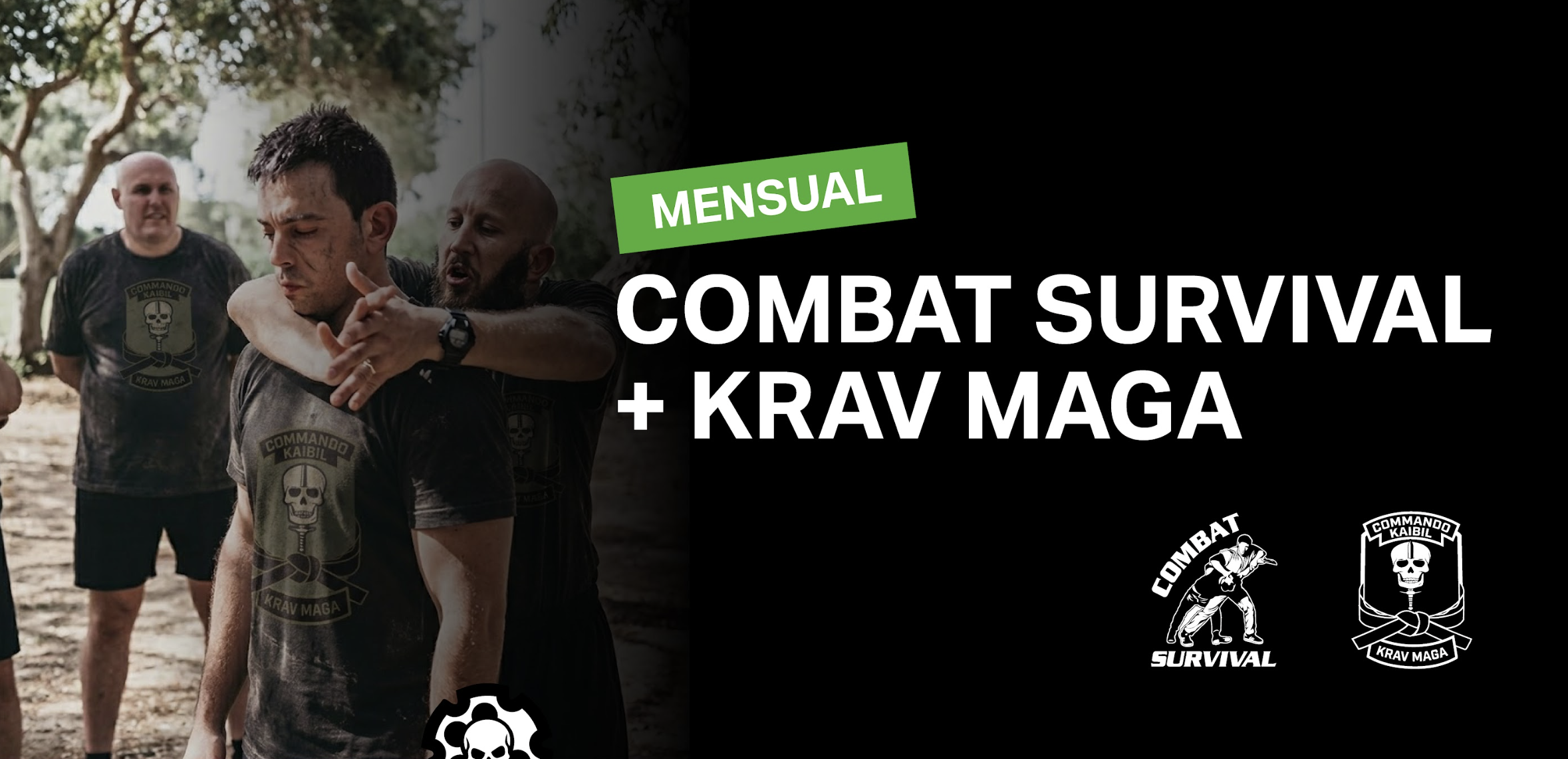 Krav Maga + Combat Survival anual